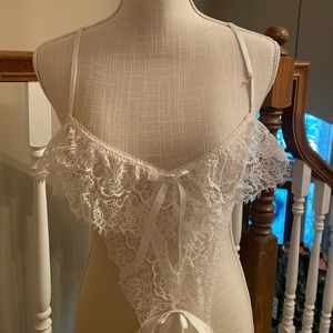 Like New Victoria Secret Lacy Bodysuit